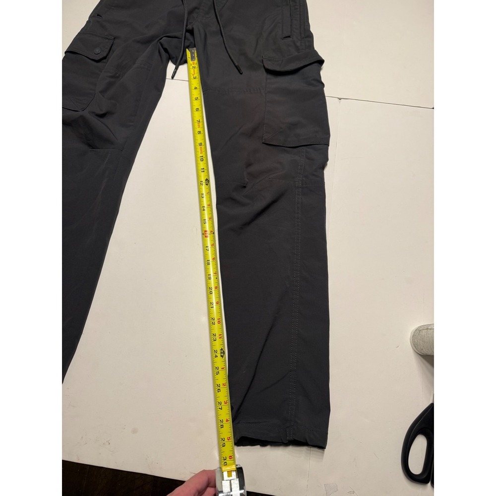Tahari Womens Gray Ripstop Cargo Jogger Pants Size Medium Drawstring Hiking - Picture 2 of 6